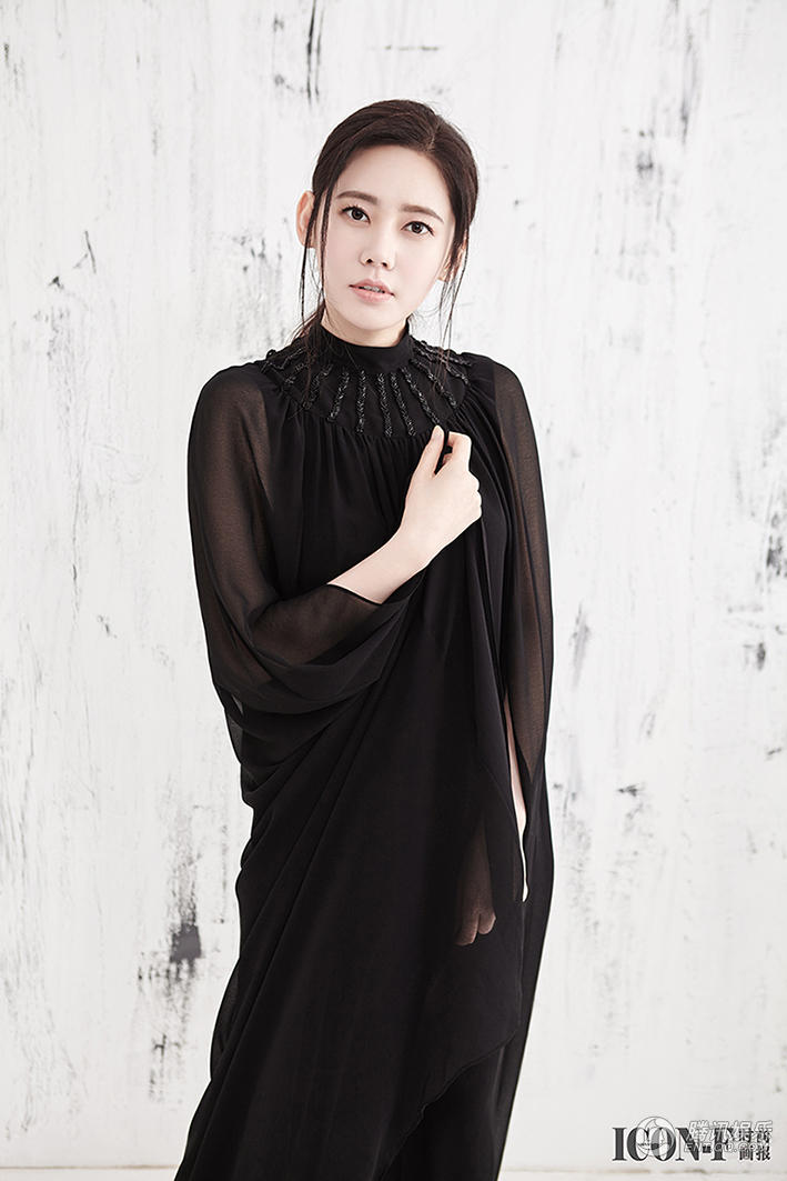 秋瓷炫时尚大片曝光恬静优雅女神范儿9p